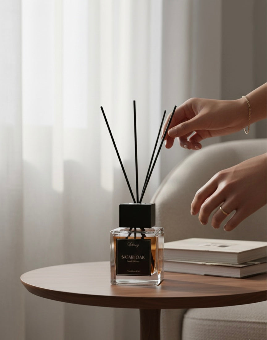 Safari Oak reed diffuser