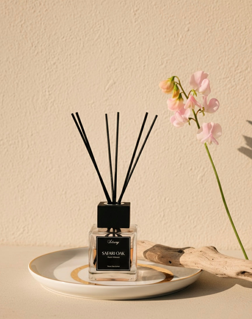Safari Oak reed diffuser